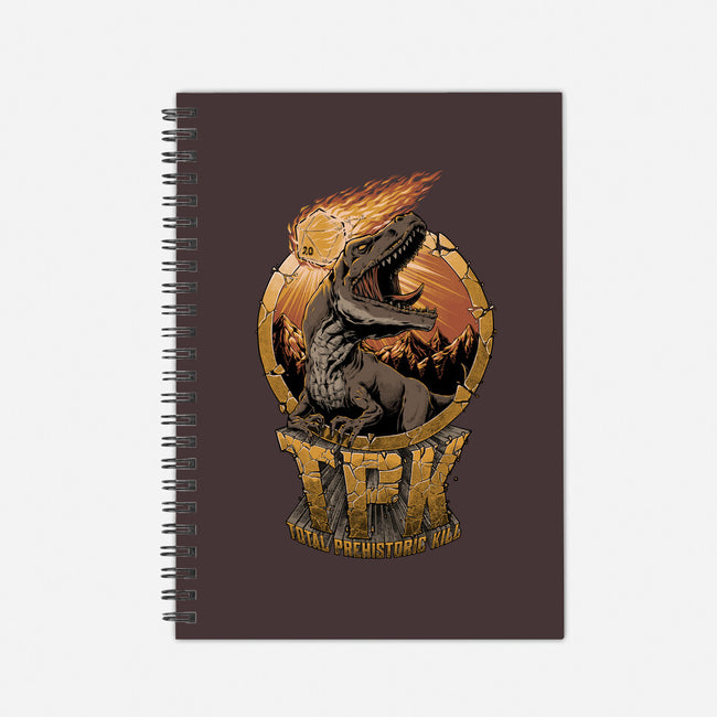 Prehistoric TPK-none dot grid notebook-Studio Mootant