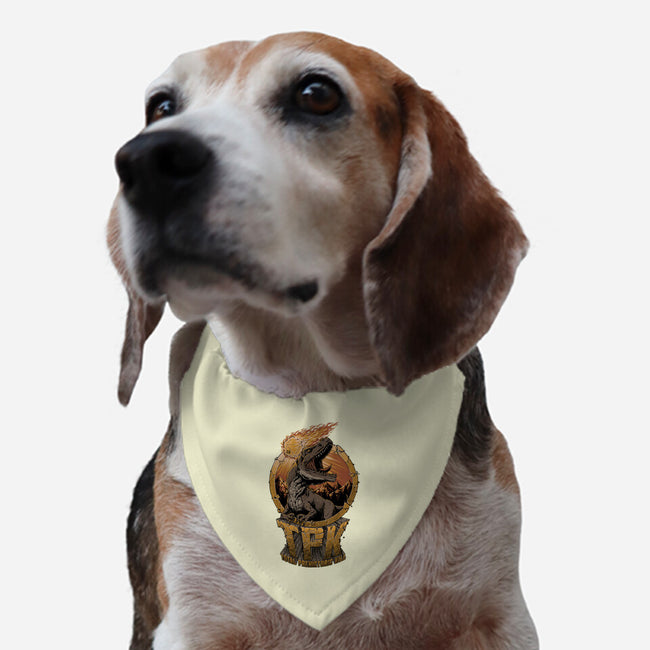Prehistoric TPK-dog adjustable pet collar-Studio Mootant