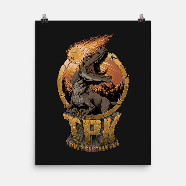 Prehistoric TPK-none matte poster-Studio Mootant