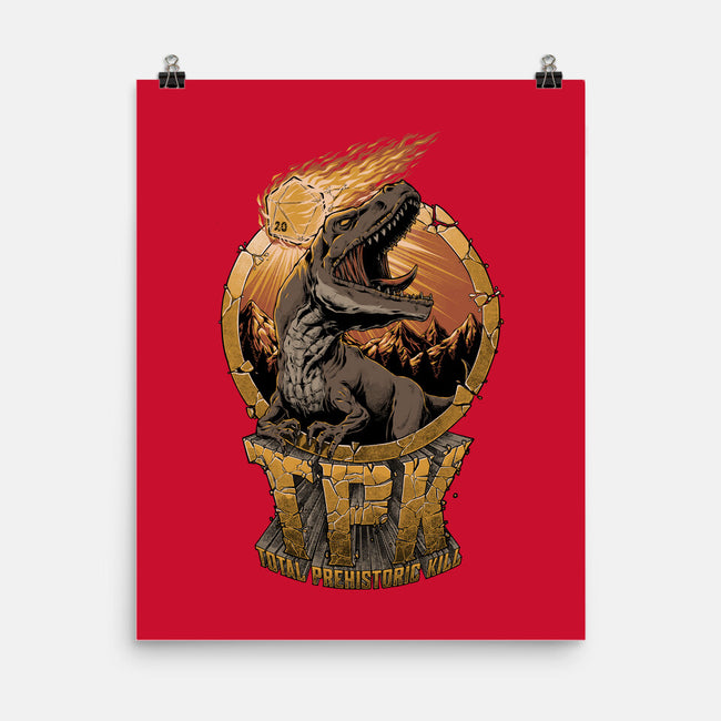 Prehistoric TPK-none matte poster-Studio Mootant