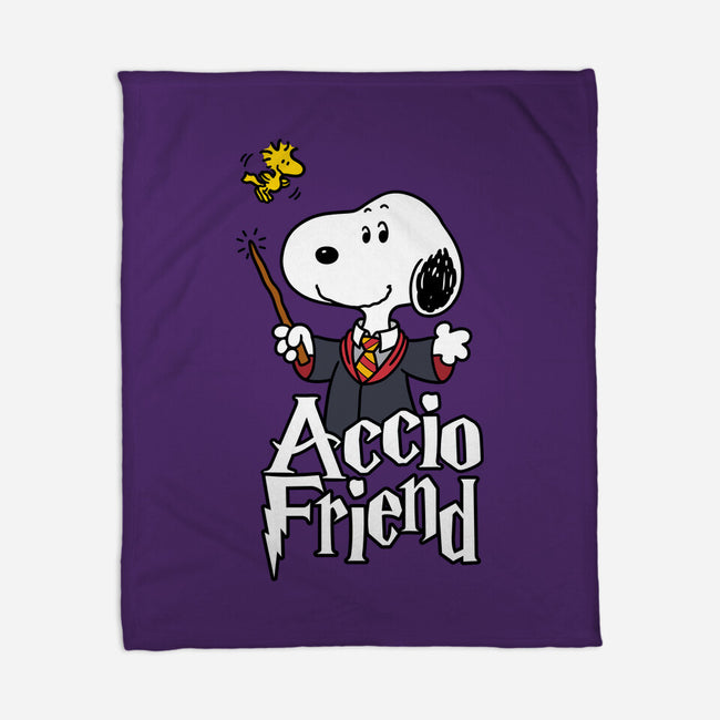 Accio Friend-none fleece blanket-Barbadifuoco