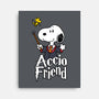 Accio Friend-none stretched canvas-Barbadifuoco