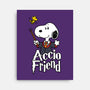 Accio Friend-none stretched canvas-Barbadifuoco