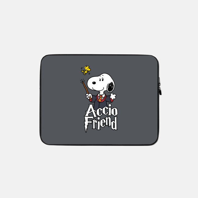 Accio Friend-none zippered laptop sleeve-Barbadifuoco