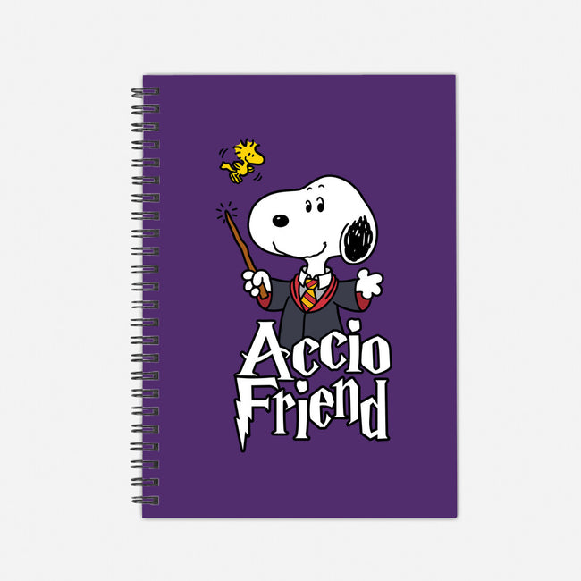 Accio Friend-none dot grid notebook-Barbadifuoco