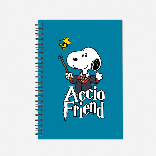 Accio Friend-none dot grid notebook-Barbadifuoco