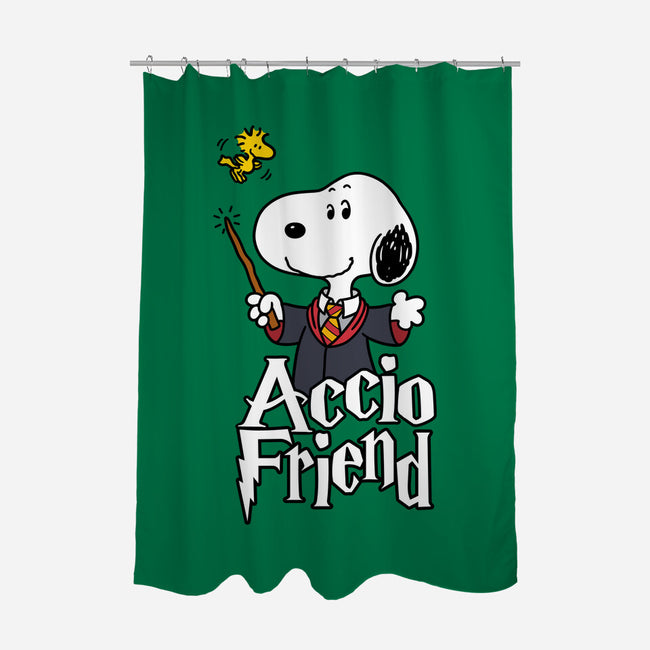 Accio Friend-none polyester shower curtain-Barbadifuoco