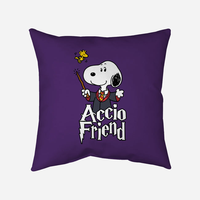 Accio Friend-none removable cover w insert throw pillow-Barbadifuoco