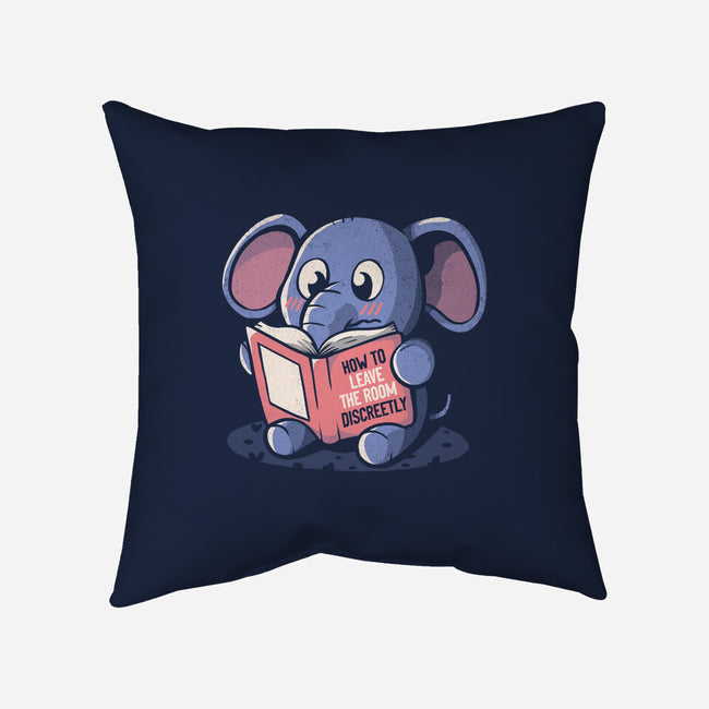 How To Leave The Room Discreetly-none removable cover w insert throw pillow-tobefonseca