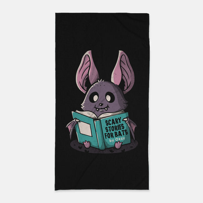 Scary Stories For Bats-none beach towel-tobefonseca