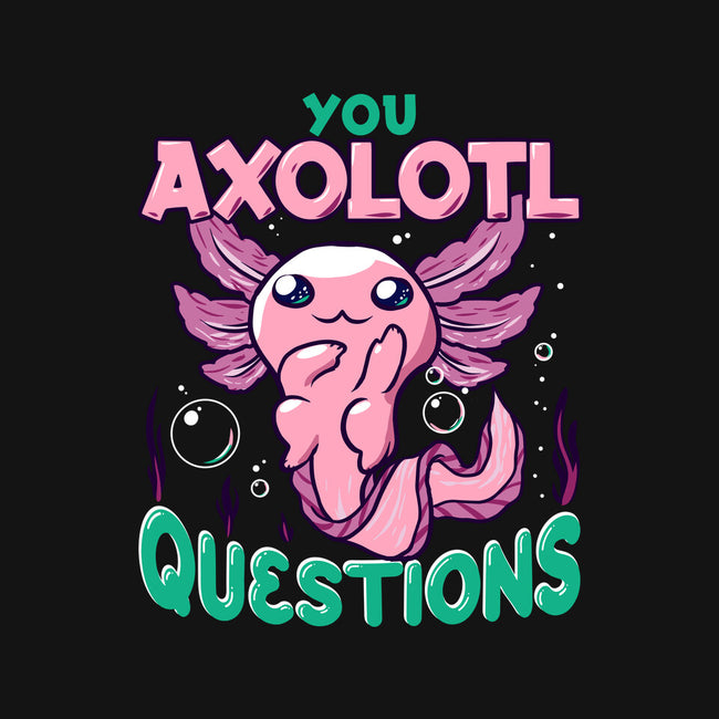 You Axolotl Questions-womens off shoulder sweatshirt-GilarRic