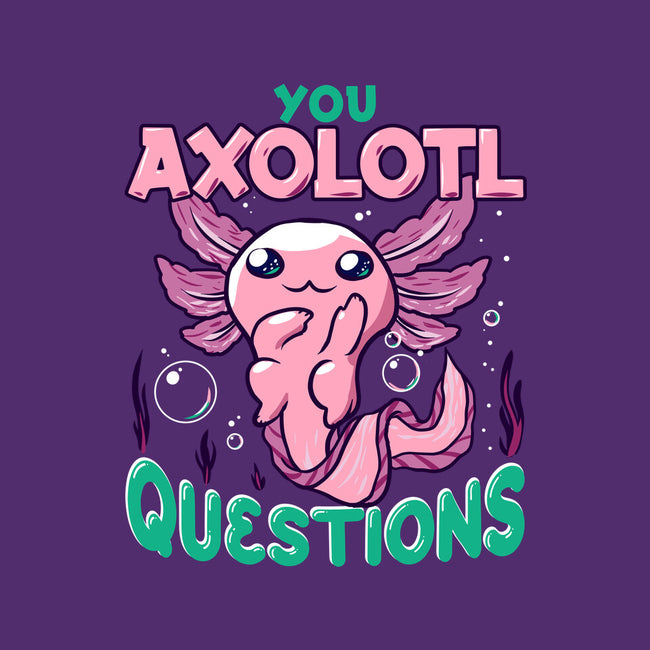 You Axolotl Questions-womens off shoulder sweatshirt-GilarRic