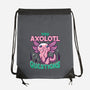You Axolotl Questions-none drawstring bag-GilarRic