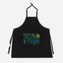 Starry Scream-unisex kitchen apron-Claudia