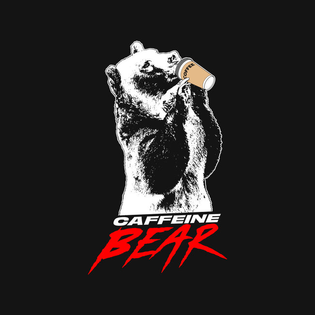 The Caffeine Bear-unisex basic tank-Boggs Nicolas