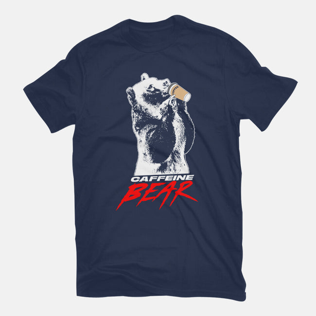 The Caffeine Bear-womens basic tee-Boggs Nicolas