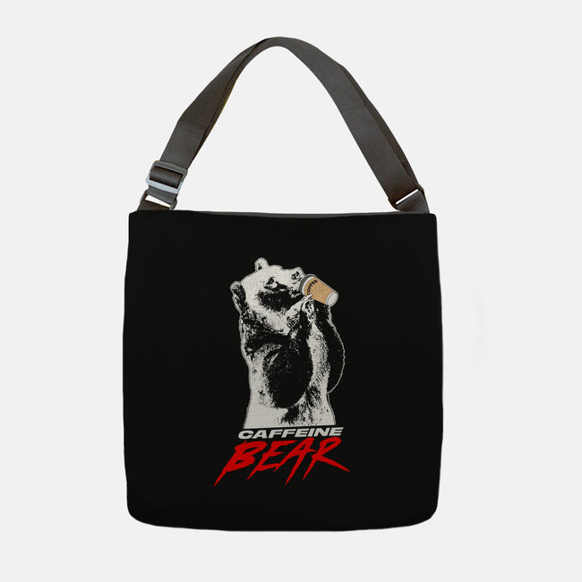 The Caffeine Bear-none adjustable tote bag-Boggs Nicolas