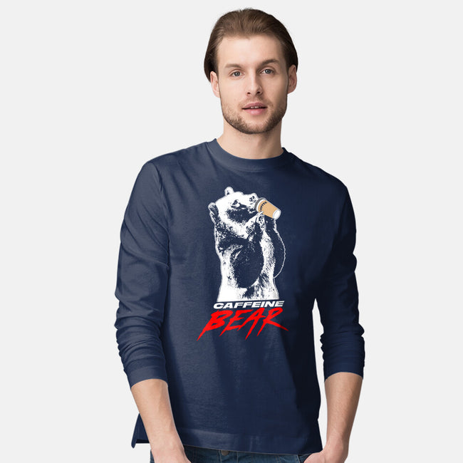 The Caffeine Bear-mens long sleeved tee-Boggs Nicolas