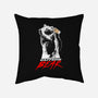 The Caffeine Bear-none removable cover w insert throw pillow-Boggs Nicolas