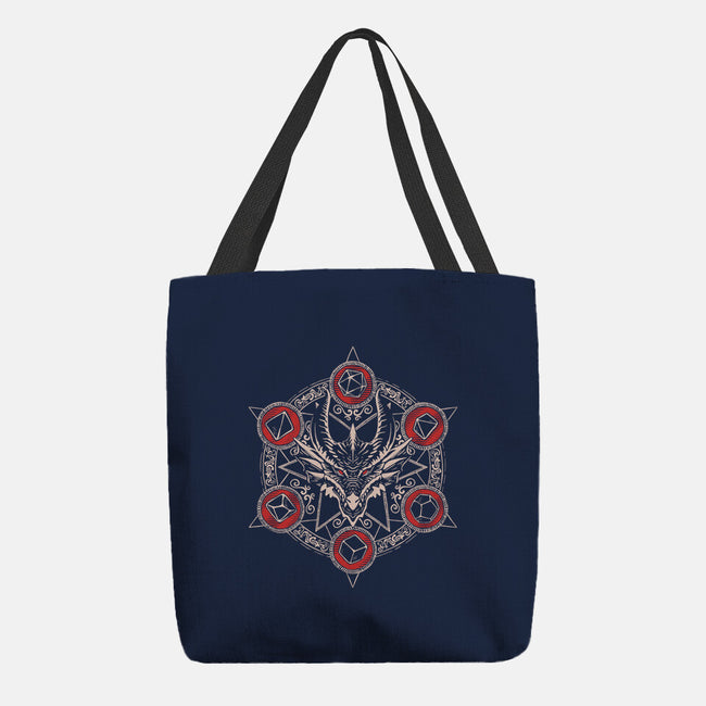 Dragon's Magic Circle-none basic tote bag-marsdkart