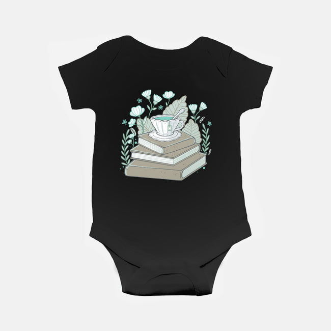 Books And Tea-baby basic onesie-xMorfina