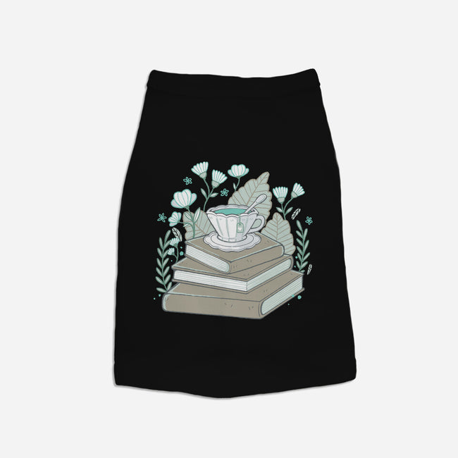 Books And Tea-dog basic pet tank-xMorfina