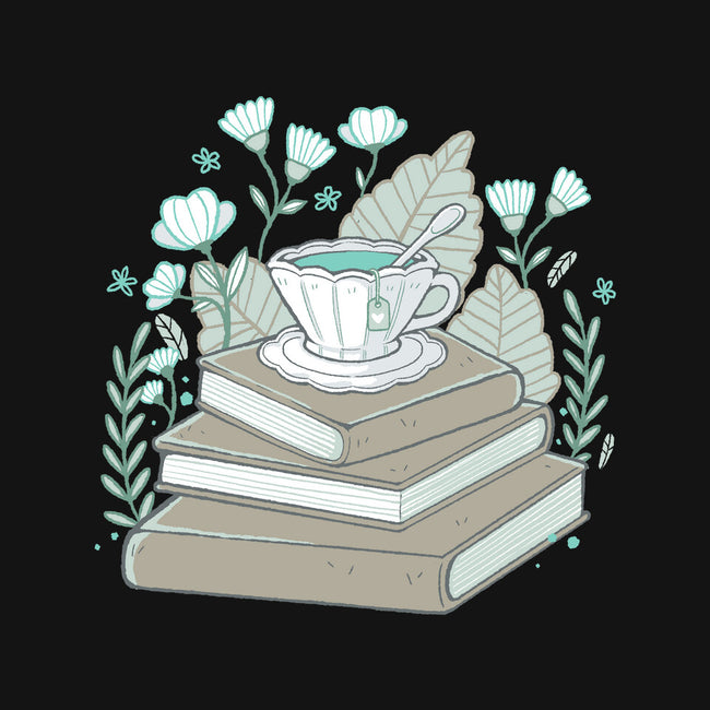 Books And Tea-womens basic tee-xMorfina