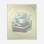 Books And Tea-none fleece blanket-xMorfina