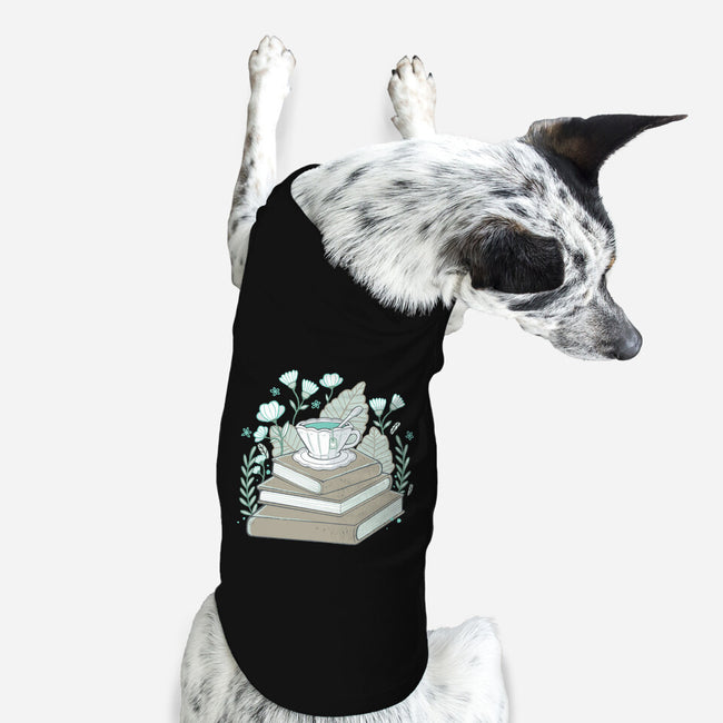 Books And Tea-dog basic pet tank-xMorfina