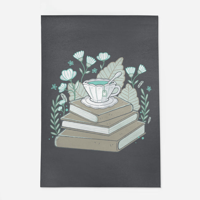 Books And Tea-none indoor rug-xMorfina