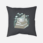 Books And Tea-none removable cover w insert throw pillow-xMorfina