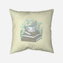 Books And Tea-none removable cover w insert throw pillow-xMorfina