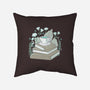 Books And Tea-none removable cover w insert throw pillow-xMorfina