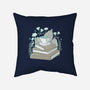 Books And Tea-none removable cover w insert throw pillow-xMorfina