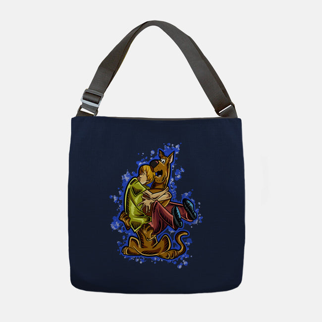 Please Hug Me-none adjustable tote bag-nickzzarto