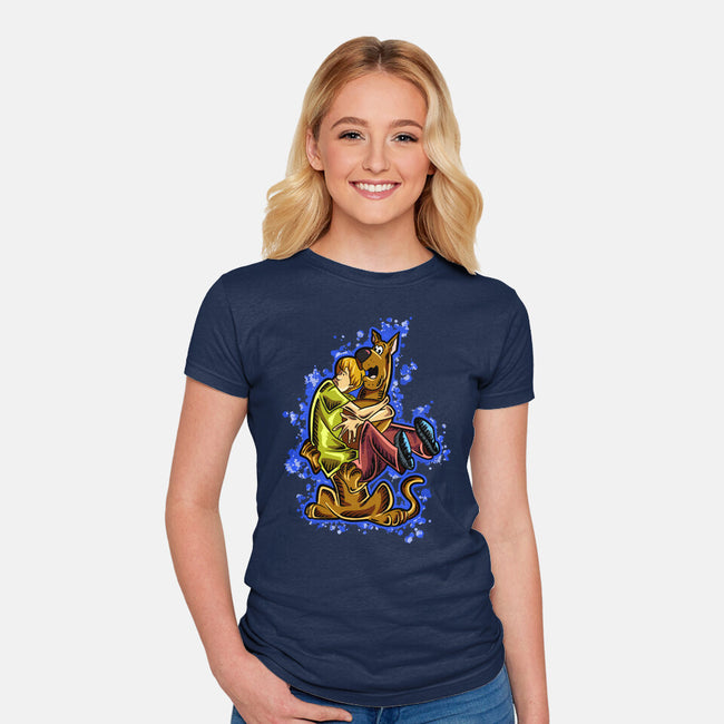 Please Hug Me-womens fitted tee-nickzzarto