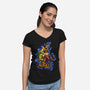 Please Hug Me-womens v-neck tee-nickzzarto