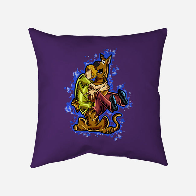 Please Hug Me-none removable cover w insert throw pillow-nickzzarto