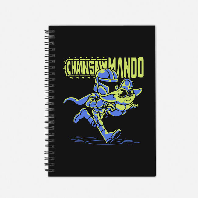 Chainsaw Mando-none dot grid notebook-estudiofitas