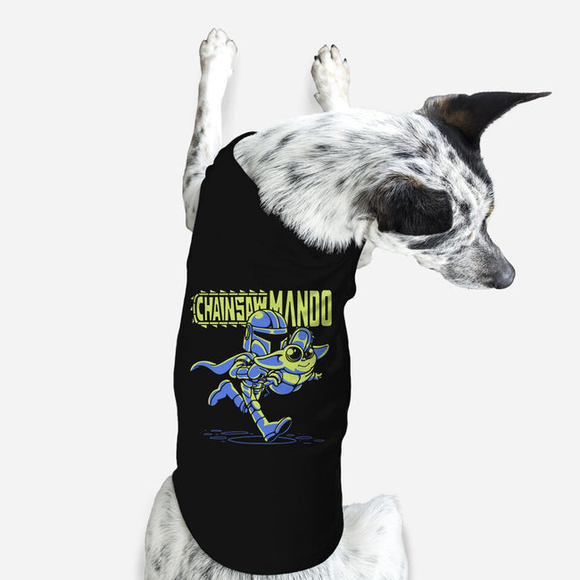 Chainsaw Mando-dog basic pet tank-estudiofitas