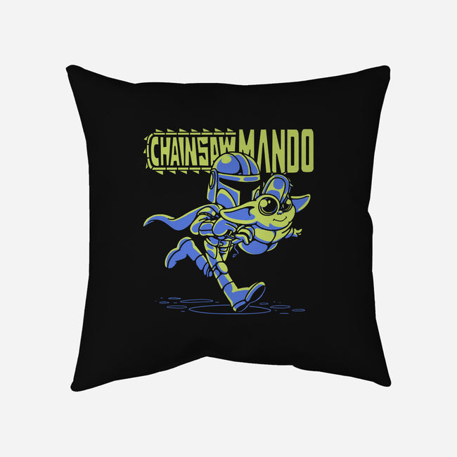 Chainsaw Mando-none removable cover throw pillow-estudiofitas