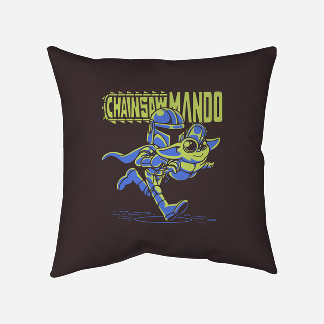 Chainsaw Mando-none removable cover throw pillow-estudiofitas