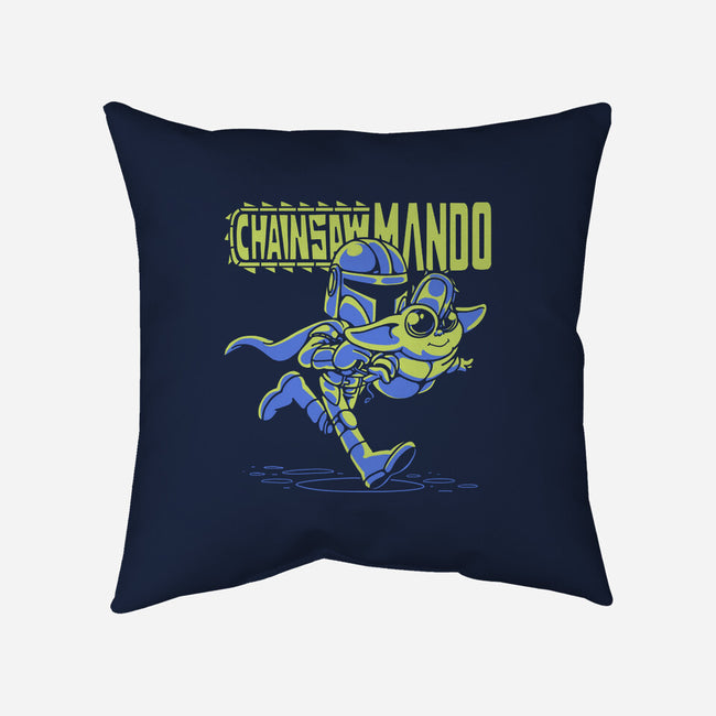 Chainsaw Mando-none removable cover throw pillow-estudiofitas