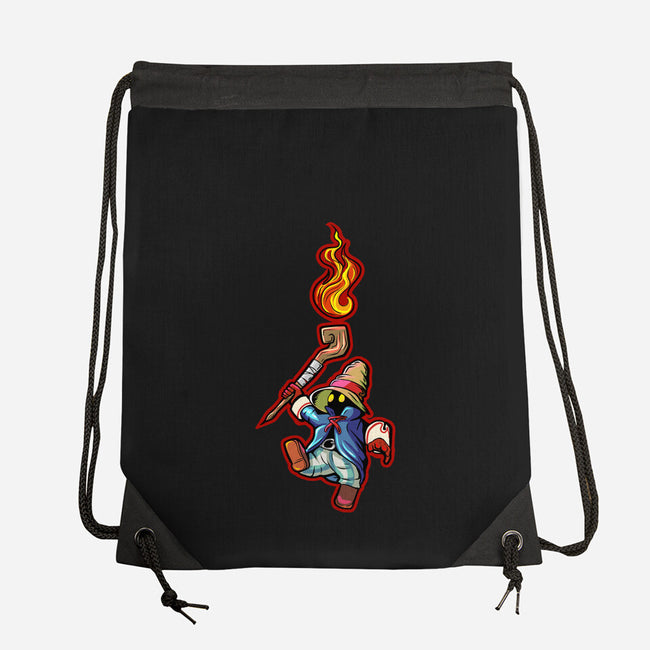 Cast Pyro-none drawstring bag-nickzzarto