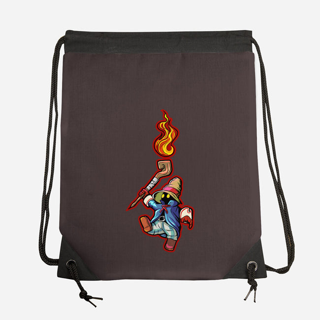 Cast Pyro-none drawstring bag-nickzzarto