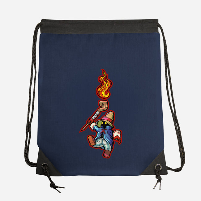 Cast Pyro-none drawstring bag-nickzzarto
