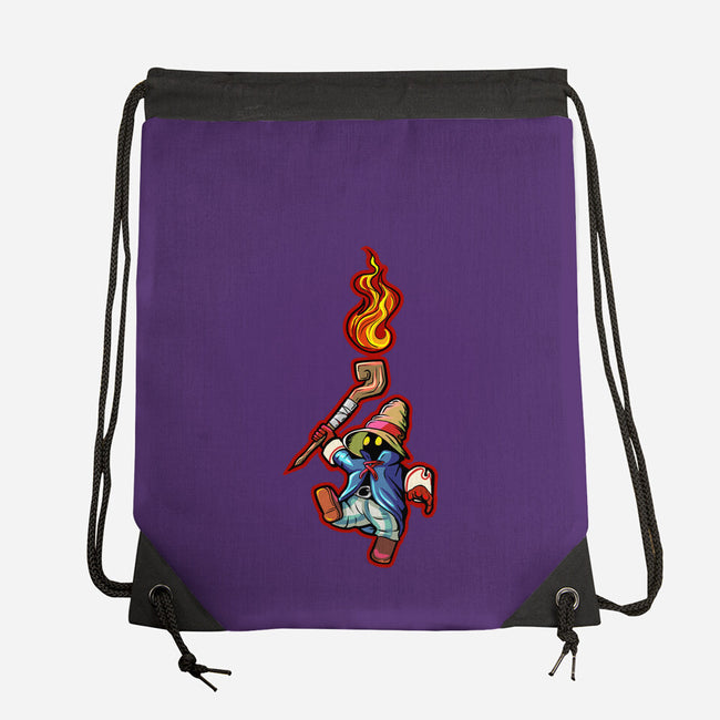 Cast Pyro-none drawstring bag-nickzzarto