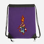 Cast Pyro-none drawstring bag-nickzzarto