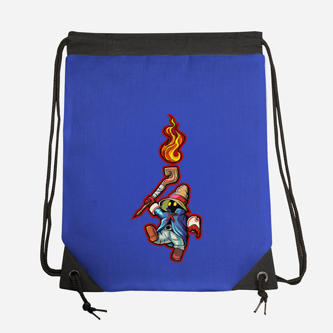 Cast Pyro-none drawstring bag-nickzzarto