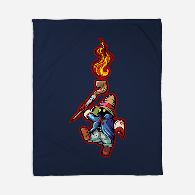 Cast Pyro-none fleece blanket-nickzzarto